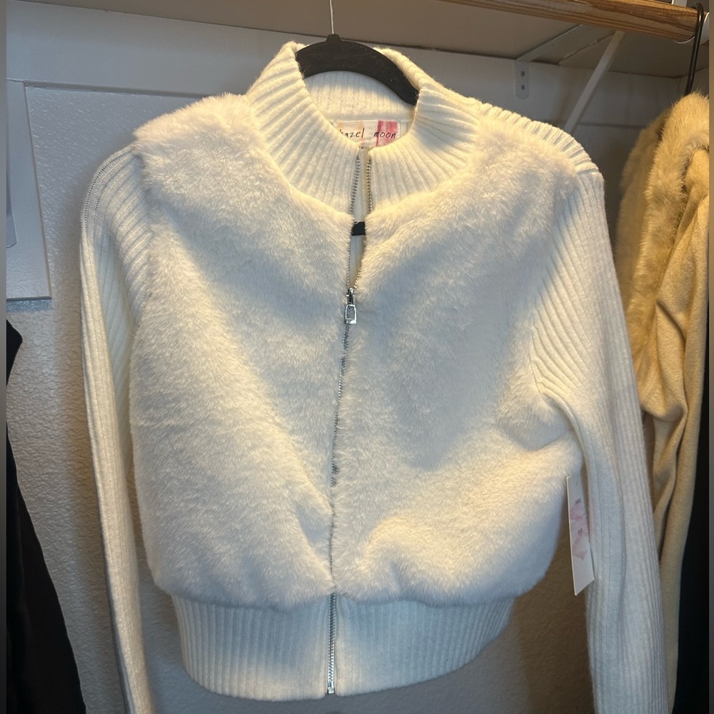 Cute White cozy sweater